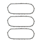 Hipa 14 Inch Chain 3/8 LP 050 50 DL for S50 Homelite EL-14 EL-12 EL-16 Stihl MS 230 250 Craftsman 41532 McCulloch 10E Chainsaw (3 Piece)